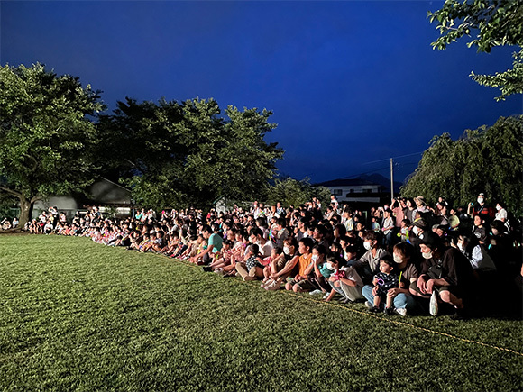 2023年7月21日　花火大会を開催しました